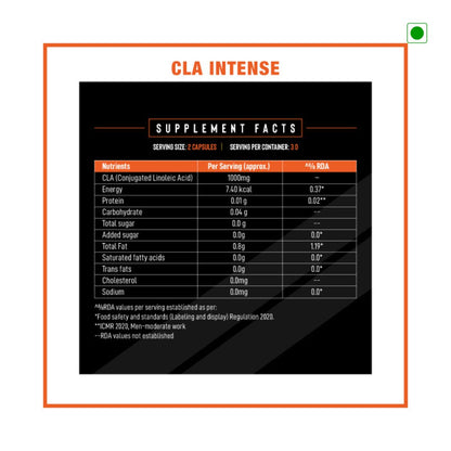 CLA (Conjugated Linoleic Acid) 1000mg