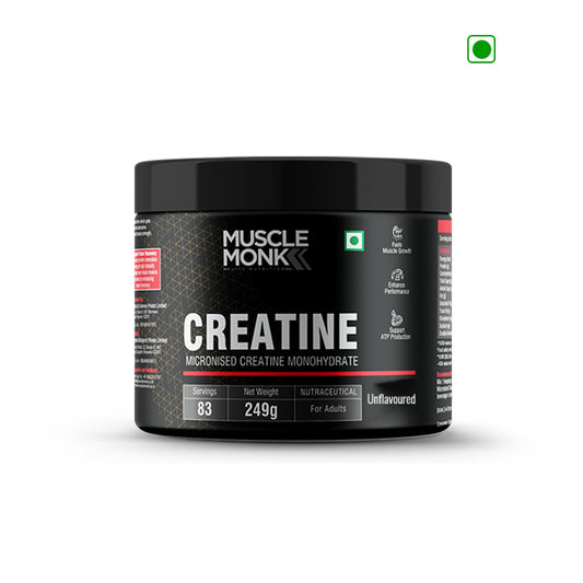 Creatine Monohydrate - 249 Gram (83 Servings)(Unflavored)