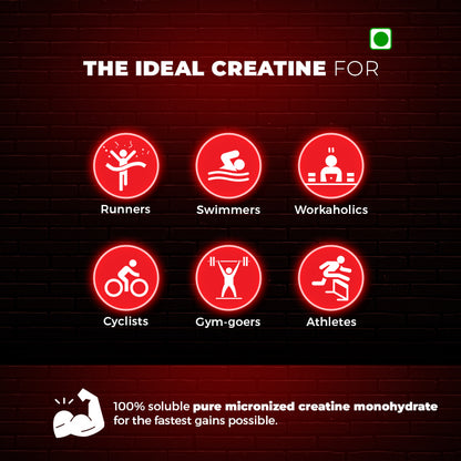 Creatine Monohydrate - 300 Gram (99 Servings)(Unflavored)