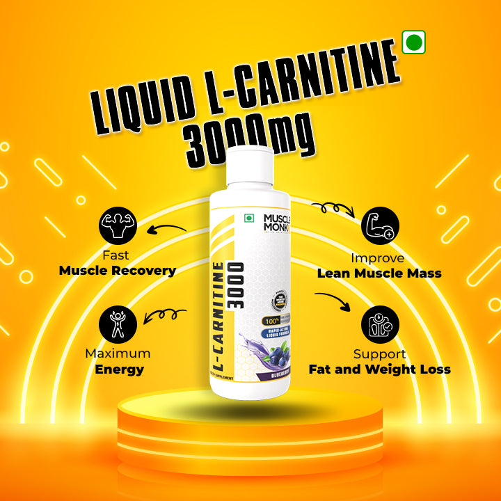 L-Carnitine - Liquid Muscle Monk Official L-Carnitine - Liquid Muscle Monk Official