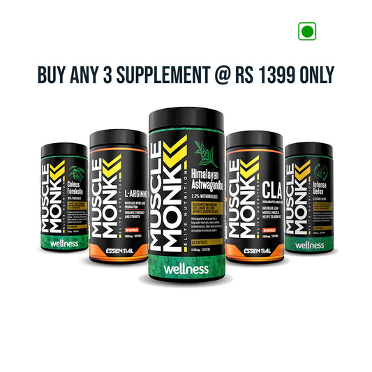 Buy Any 3 Supplements @ Rs 1399